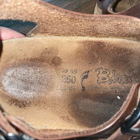 BIRKENSTOCK Milano Dark Brown Sandal Size 39 - Picture 7 of 10